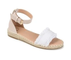 Women's Journee Collection Tristeen Espadrille Sandals White 2 Women's Journee Collection Tristeen Espadrille Sandals White -GC shoes Shop 2 1283