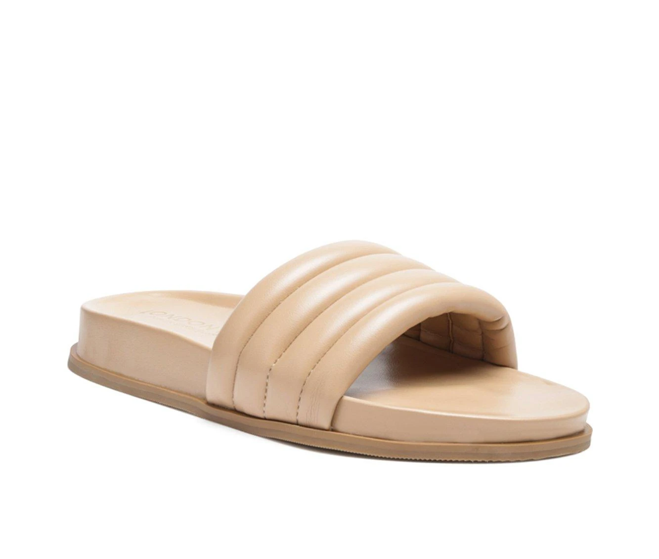 Women's London Rag Sponge Sandals Tan 3 Women's London Rag Sponge Sandals Tan - Image 3
