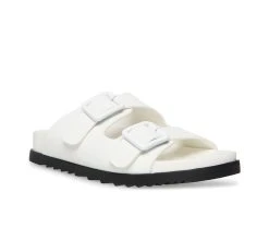 Women's Madden Girl Locall Footbed Sandals White Pari 8 Women's Madden Girl Locall Footbed Sandals White Pari -GC shoes Shop 2 135