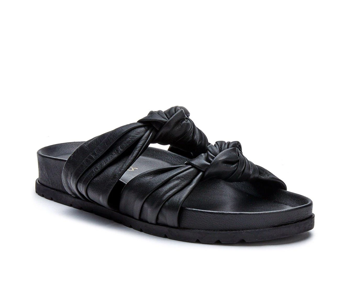 Women's Coconuts By Matisse Park Ave Footbed Sandals Black 3 Women's Coconuts By Matisse Park Ave Footbed Sandals Black - Image 3