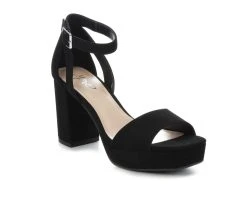 Women's Y-Not Sunflower Dress Sandals Black Nub -GC shoes Shop 2 146