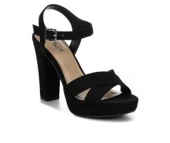 Women's Y-Not Keeper Dress Sandals Black Nub -GC shoes Shop 2 147