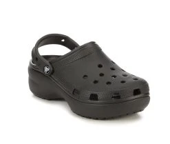 Women's Crocs Classic Platform Clogs Black -GC shoes Shop 2 151