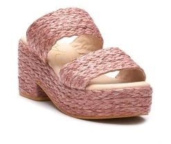 Women's Beach By Matisse Ocean Ave Platform Sandals Rose -GC shoes Shop 2 185