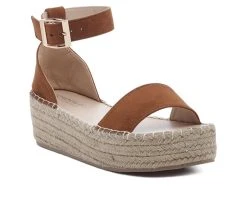 Women's London Rag Diyora Espadrille Wedge Sandals Tan 2 Women's London Rag Diyora Espadrille Wedge Sandals Tan -GC shoes Shop 2 194