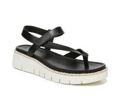 Women's Franco Sarto Josette 2 Platform Wedge Sandals Black -GC shoes Shop 2 217