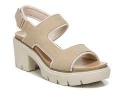 Women's Dr. Scholls Almost There Platform Sandals Sand 8 Women's Dr. Scholls Almost There Platform Sandals Sand -GC shoes Shop 2 234