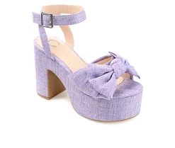 Women's Journee Collection Zenni Dress Sandals Purple -GC shoes Shop 2 244