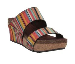 Women's Volatile Vittoria Platform Wedge Sandals Spring Serape -GC shoes Shop 2 250