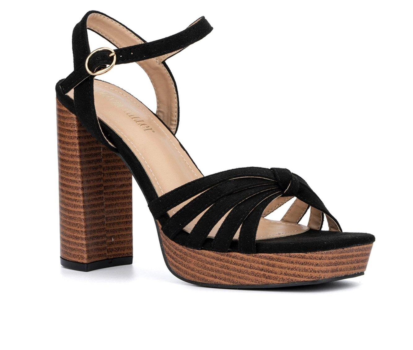 Women's Olivia Miller Galia Dress Sandals Black 3 Women's Olivia Miller Galia Dress Sandals Black - Image 3