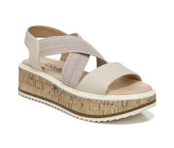 Women's LifeStride Clementine Platform Sandals Almond Milk -GC shoes Shop 2 287