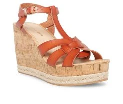 Women's Madden Girl Cortette Platform Wedge Sandals Cognac Par 8 Women's Madden Girl Cortette Platform Wedge Sandals Cognac Par -GC shoes Shop 2 300
