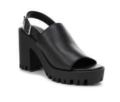 Women's Y-Not Marry Platform Sandals Black -GC shoes Shop 2 308