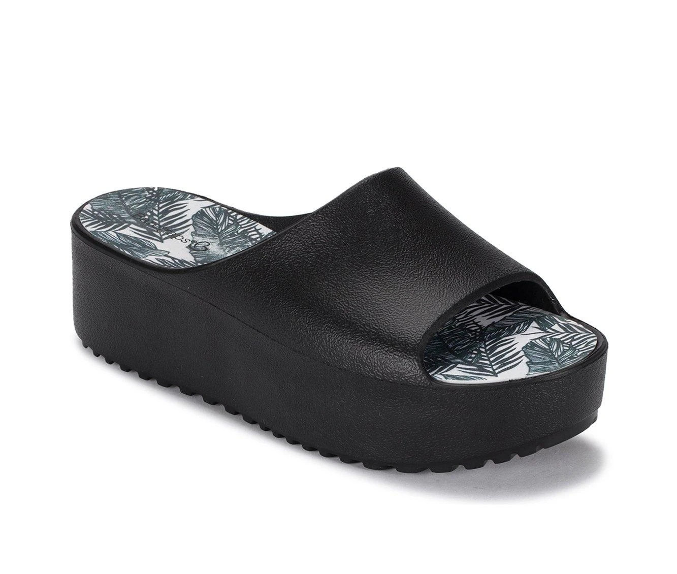 Women's Baretraps Parvati Platform Sandals Black 3 Women's Baretraps Parvati Platform Sandals Black - Image 3