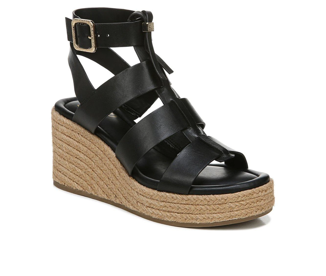 Women's Franco Sarto Palms Platform Wedge Sandals Women's Franco Sarto Palms Platform Wedge Sandals Black -GC shoes Shop 2 324