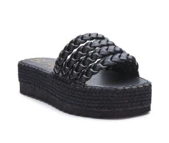 Women's Beach By Matisse Pacific Platform Sandals Black 8 Women's Beach By Matisse Pacific Platform Sandals Black -GC shoes Shop 2 326