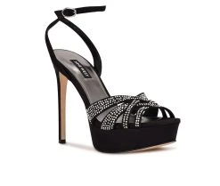 Women's Nine West GoBig Platform Stilettos Black -GC shoes Shop 2 328