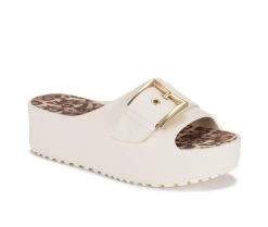 Women's Baretraps Pacey Platform Sandals Cream/Blush -GC shoes Shop 2 335