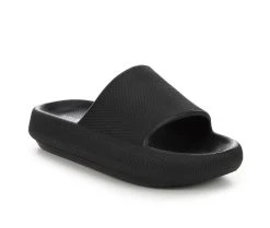 Women's MIA Camyl Platform Slides Black -GC shoes Shop 2 34