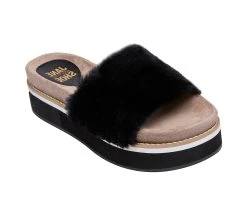 Women's Jane And The Shoe Astrid Flatform Sandals Black 2 Women's Jane And The Shoe Astrid Flatform Sandals Black -GC shoes Shop 2 343