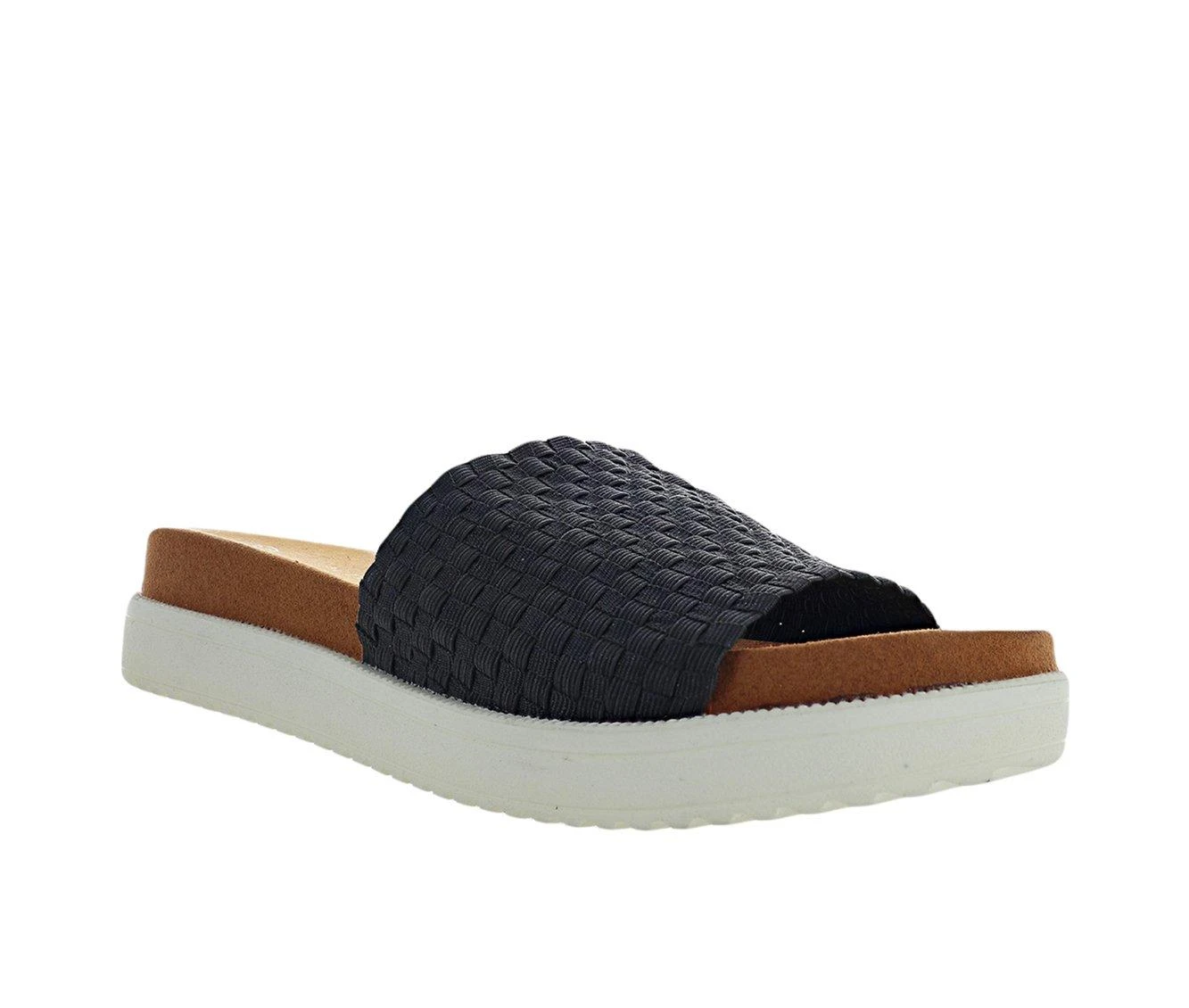 Women's Bernie Mev Capri Flatform Sandals Black 3 Women's Bernie Mev Capri Flatform Sandals Black - Image 3