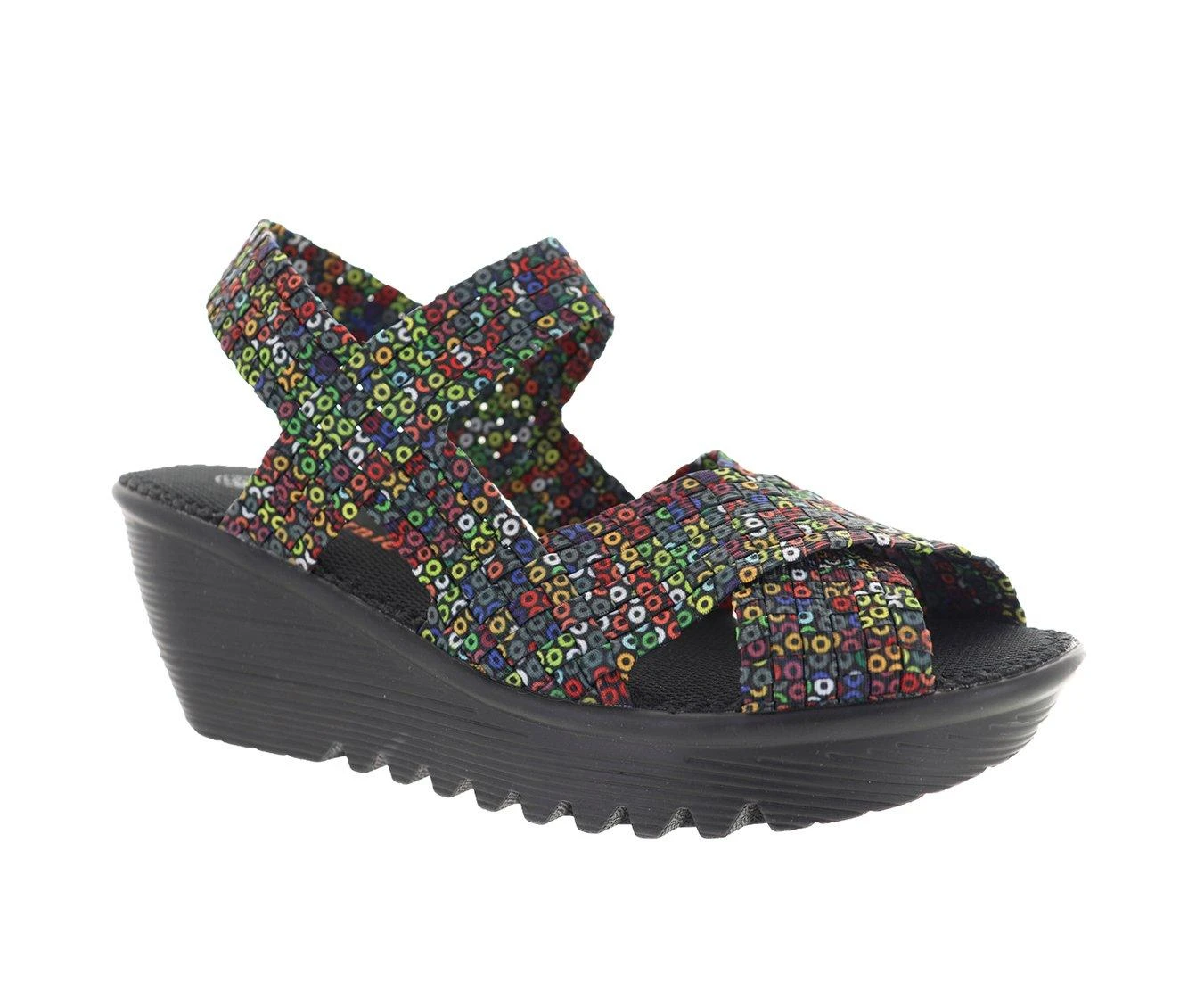 Women's Bernie Mev Amour Wedge Sandals Dazzle 3 Women's Bernie Mev Amour Wedge Sandals Dazzle - Image 3