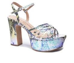 Women's Chinese Laundry Doll Platform Heels Opal Multi -GC shoes Shop 2 393