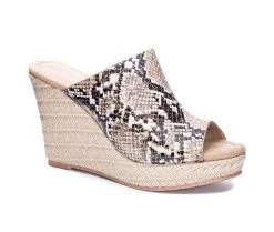 Women's CL By Laundry Billions Platform Wedges Beige -GC shoes Shop 2 400