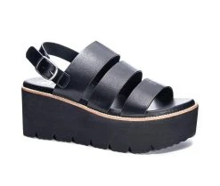 Women's Dirty Laundry Pendulum Flatform Sandals Black 8 Women's Dirty Laundry Pendulum Flatform Sandals Black -GC shoes Shop 2 407