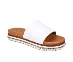 Women's Seven Dials Baywood Flatform Sandals White 8 Women's Seven Dials Baywood Flatform Sandals White -GC shoes Shop 2 412