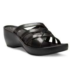 Women's Eastland Poppy Sandals Black 8 Women's Eastland Poppy Sandals Black -GC shoes Shop 2 422