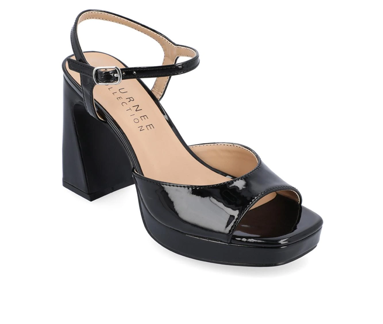 Women's Journee Collection Ziarre Dress Sandals Black 3 Women's Journee Collection Ziarre Dress Sandals Black - Image 3