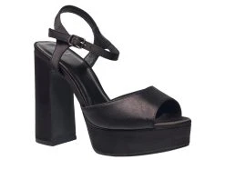 Women's Halston Harbour Platform Dress Sandals Black -GC shoes Shop 2 427