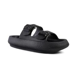 Women's London Rag Loma Platform Slide Sandals Black 8 Women's London Rag Loma Platform Slide Sandals Black -GC shoes Shop 2 431