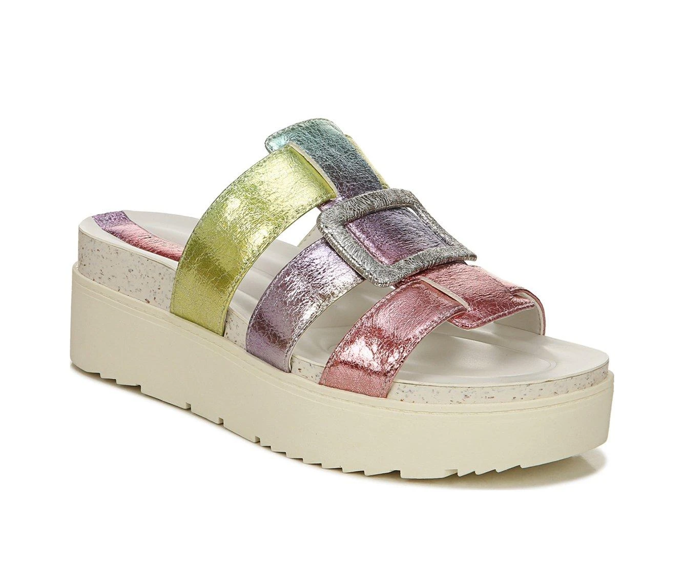 Women's Franco Sarto Patricia Platform Sandals Women's Franco Sarto Patricia Platform Sandals Pink -GC shoes Shop 2 483