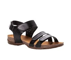 Women's Propet Farrah Footbed Sandals Black -GC shoes Shop 2 53