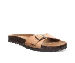 Women's Bearpaw Ava Footbed Sandals Brown -GC shoes Shop 2 64