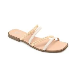Women's Journee Collection Brinna Sandals Off White -GC shoes Shop 2 649