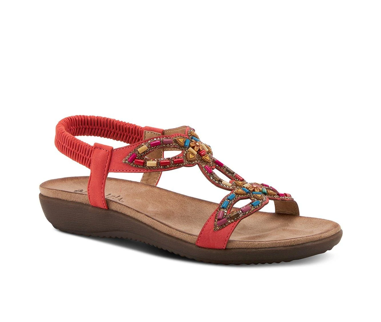 Women's Patrizia Volcanic Sandals Coral 3 Women's Patrizia Volcanic Sandals Coral - Image 3