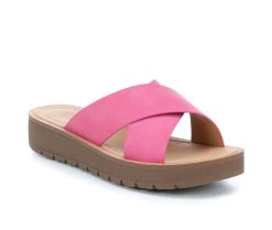 Women's Solanz Lucy Sandals Fuchsia 8 Women's Solanz Lucy Sandals Fuchsia -GC shoes Shop 2 686