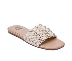 Women's Jane And The Shoe Mackenzie Slip-On Sandals Natural -GC shoes Shop 2 693
