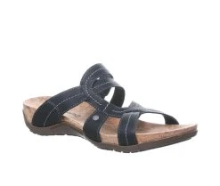 Women's Bearpaw Kai Wide Width II Sandals Black II -GC shoes Shop 2 707