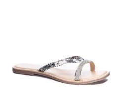 Women's Chinese Laundry Selfie Slide Sandals Black/White 2 Women's Chinese Laundry Selfie Slide Sandals Black/White -GC shoes Shop 2 762