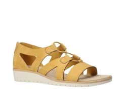 Women's Easy Street Poetry Sandals Yellow -GC shoes Shop 2 765