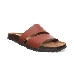 Women's Bearpaw Mia Footbed Sandals Brown -GC shoes Shop 2 77