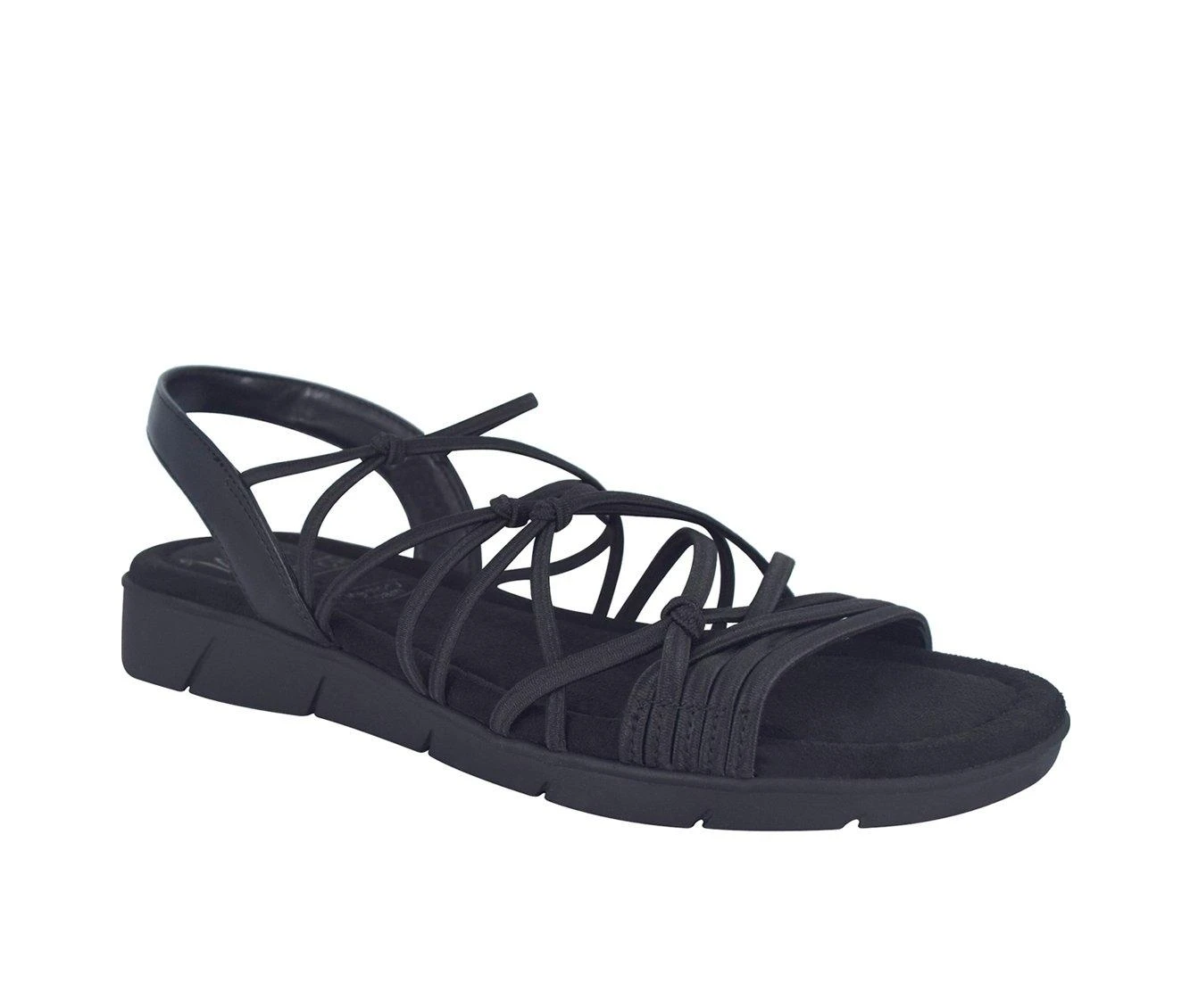Women's Impo Belma Stretch Sandals Black 3 Women's Impo Belma Stretch Sandals Black - Image 3