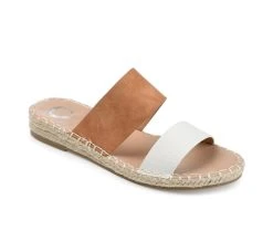Women's Journee Collection Suzzie Espadrille Slip-On Sandals Tan -GC shoes Shop 2 802