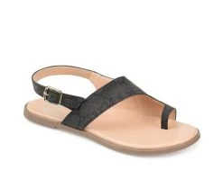 Women's Journee Collection Gidget Sandals Black -GC shoes Shop 2 842