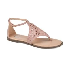 Women's Journee Collection Niobi Sandals Pink 2 Women's Journee Collection Niobi Sandals Pink -GC shoes Shop 2 847