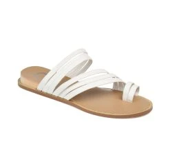 Women's Journee Collection Consuelo Sandals White 2 Women's Journee Collection Consuelo Sandals White -GC shoes Shop 2 848